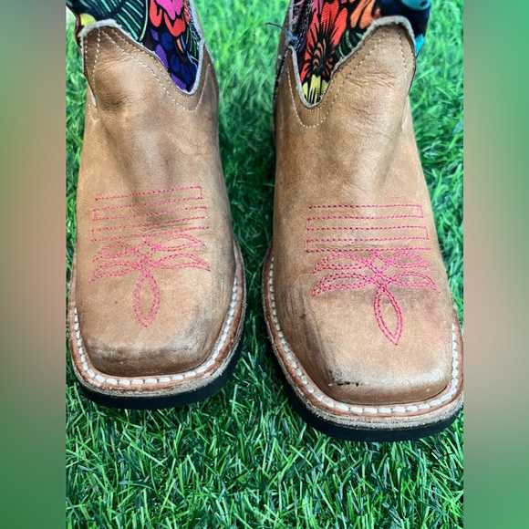 Cuernos Girls Western Boots Size 11 - Picture 3 of 10